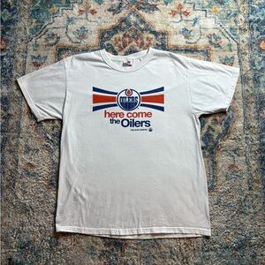 Vintage NHL Edmonton Oilers Hockey T-shirt Large